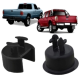 Kit Reparo Tampa Traseira Caçamba Ranger 1995 a 2013 F1000 1992 a 1998 2 Peças