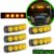 Kit 5 Lanterna Tapa-Sol para Scania 124 S5 LED Amarela Exportação Fio (1326935)
