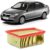 Filtro Ar Renault Clio Sandero Symbol 2000-2018 Mann-filter