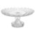 Centro de Mesa Fruteira Boleira em Vidro Transparente Bohemia 30cm – City Glass