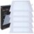 5 Painel Plafon Luminária Gesso Quadrado Embutir 18w 6500K Bivolt