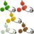 Kit 5 Anteninhas De Pesca Em Pesqueiro Superfície