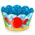 Wrap para CupCake – Fundo do Mar – 12 unidades – Cromus – Rizzo