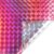 Vinil Adesivo Holográfico Triângulo 30 cm x 50 cm – Rosa – 1 unidade – Rizzo