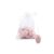 Mini Ovos De Páscoa Rosa Com Respingos Colorido Para Pendurar – 4cm – 9 unidades – Cromus – Rizzo