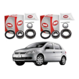 Par Kit Rolamento Roda Traseiro, Volkswagen Gol G5 1.0 2011