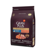 Ração Granplus Gourmet para Gatos Adultos Castrados Salmão e Frango 3kg