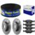 Kit Pastilha Disco Freio Gol G5 2009 A 2012 Dianteiro Sólido