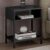Mesa de Cabeceira Estilo Industrial Plaza L03 Preto – Mpozenato