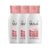 Kit 3 Loção Creme Hidratante Corporal Arroz E Rosas Skala