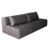 Sofá 3 Lugares Modular Soho Linho Grafite