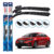 Par de Palhetas Limpador Parabrisa Multiclip Original Bosch Kia Cerato 2020 A 2024