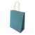 10~50 SACOLA  DE PAPEL AZUL CÉU 21,5X17,5X8,5 (LC) REF:5012