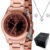 KITRELÓGIO LINCE FEMININO ROSE GOLD  LRR4745L M1RX
