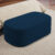Puff Decorativo Orgânico Para Living Quarto 100cm Doha W01 Suede Azul Marinho – Lyam Decor