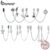 Bamoer 925 Sterling Silve Safety Chain Charms Collection Para Mulheres Pulseira Original De Cobra De Prata Bijuteria Acessórios De Fina