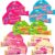 Kit 10 Unidades Hidratante Labial Carmed Fini Banana/Beijos/Dentadura/BFF Beijinhos/BFF Rosa Glitter Efeito Gloss 10g