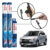 Kit 3 Limpador Parabrisa Diant + Tras Bosch Asx 2011 A 2018
