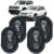 Kit 4 Alto Falantes Renegade Compass 6×9 Pol LS69 200W LeSon