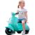 Lambreta Elétrica 6V Azul Turquesa Bandeirantes