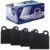 Kit Pastilha Freio Zafira 2001 A 2012 Traseira Teves Syl
