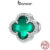 Bamoer 925 Sterling Sliver Charme De Quatro Folhas Clover Pendant Série De Acessórios Para Pulseira