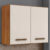 Armário Aéreo 2 Portas para Cozinha Valencia Nature/off White Kaiki