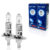 Par 2 Lâmpada Farol Dianteiro H1 Pure Light 12V 55w ( P14,5s ) Halógena Para Carro