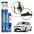 Palheta Parabrisa Dianteira Traseira Bosch Gm Corsa 2004 A 2012