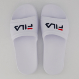 Chinelo Fila Sleek Slide Feminino Branco e Marinho