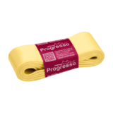 Fita de Cetim 38mm nº9 – 10m Cor 2052 Amarelo Claro – 1 unidade – Fitas Progresso – Rizzo