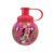 Garrafa Squeeze Bola Minnie Floral Gato – Rosa – 250ml  – 1 unidade – Rizzo