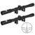Kit 02un. Lunetas 4x20mm AR15 Sport para Carabina Trilho 11mm