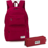 Mochila E Estojo Crinkle Juvenil Casual Up4you Luxcel