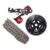Kit Relação Marchas Bicicleta Coroa + Corrente + Câmbio Tras