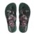 Chinelo Kenner Summer Tattoo Masculino – Preto e Verde