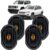 Kit 4 Alto Falantes Renegade Compass 6×9 Pol JB69 Flex Le Son