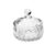 Potiche Decorativo Wolff Louise de Cristal 14cm x 14cm