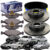 Kit Disco Pastilha Freio Dianteiro Original Siena Palio