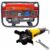 Gerador a Gasolina 3,5 KVA 4 Tempos Bivolt ZMAX