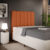 Cabeceira Cama Box Solteiro 100 cm Dália W01 Tecido Terracota – Lyam Decor