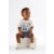 Conjunto para Bebê Menino Camiseta Estampada e Bermuda Up Baby