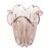 Vaso Wolff Flat Italy de Vidro Rosa Claro 18cm x 21cm
