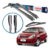 Palheta Dianteira /traseira Bosch Ford Ka 2011 A 2013 Kit C3