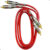 Cabo RCA Blindado 1 Metro 5mm Vermelho Dupla Blindagem Cobre Alumínio Techone Svart Som Automotivo