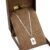 Corrente cordão de prata 925 Masculino Piastrine 70cm pingente placa cruz vazada