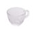 4 Xícaras para Café Wolff Pearl de Cristal 80ml