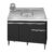 Balcão Gabinete Com Pia Inox 120cm 3 Portas e 1 Gaveta Tatiane Preto – AJL Móveis