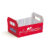 Caixote de Papel Cartão – Páscoa Feelings – Vermelho – 1 unidade – Cromus – Rizzo
