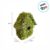 Enfeite para Pendurar Rústico – Casa de Passarinho de Folhas Verdes – 27cm – 1 unidade – Cromus – Rizzo